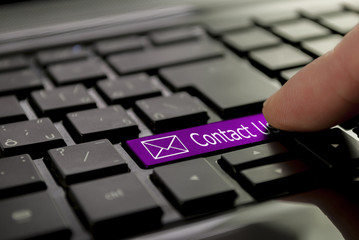 violet button contact us