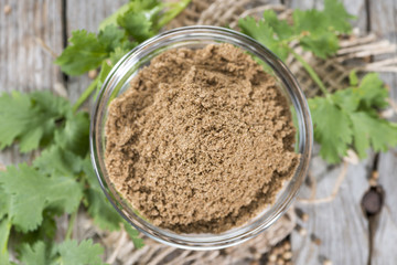 Small bowl with Coriander Powder