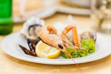 Seafood dish