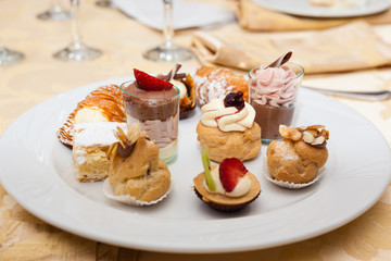 Assorted pastries