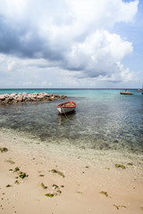 Daiboo Beach  Carribbean island of Curacao