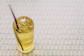 Iced Bael juice.drink for health.