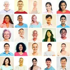 Multiethnic Diverse Cheerful People