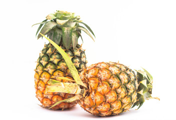 Pineapple Isolated on the white background