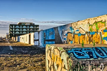 Fototapeten Der Rest der Berliner Mauer © CCat82