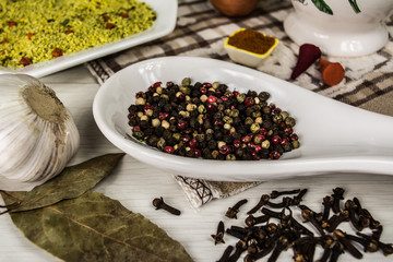 various spices