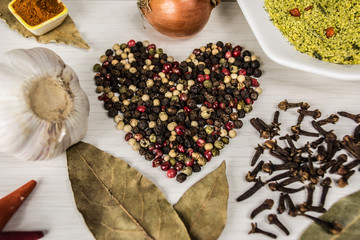 various spices
