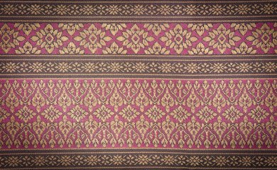 Thai fabrics patterns