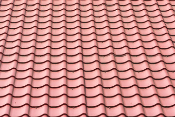 House Shingles Tiles On A Roof Closeup