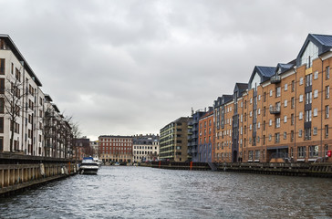 channel in Copenhagen, Denmark