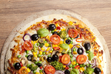 Pizza vegetarian