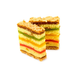 Isolated image of cookies on white background