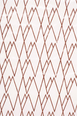 brown and white zig zag abstract