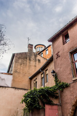 Fototapeta na wymiar Immeubles du Vieux Lyon