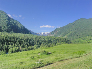 Fototapeta na wymiar Mountains Altai