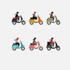 motorcycle Illustration