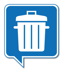 Logo poubelle.
