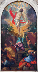 Naklejka premium Venice - Resurrection of Christ by Veronese in San Francesco