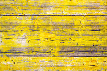 Yellow wood background