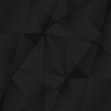 Abstract geometric black diamond vector background