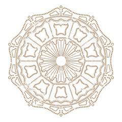 Vintage carousel ornament