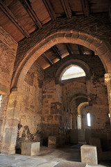 Fototapeta na wymiar Bazylika św Lucia Trampal, Alcuéscar, Extremadura, Hiszpania