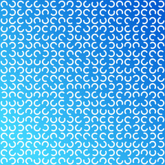 Abstract C shape mosaic background