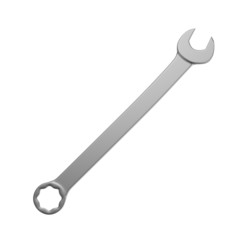 realistic 3d render of wrench