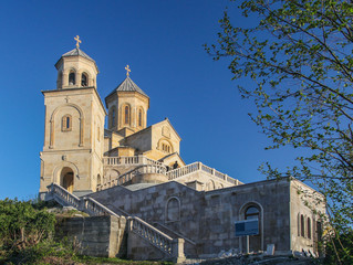 Fototapeta na wymiar Klasztor Świętej Trójcy, Batumi