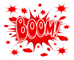 Boom explosion icon