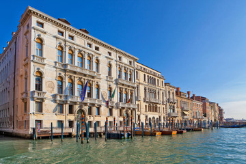 Fototapeta premium Palazzos on the Grand Canal, Venice