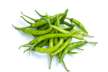 chilli pepper isolated