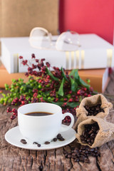 cup of coffee (selective focus)