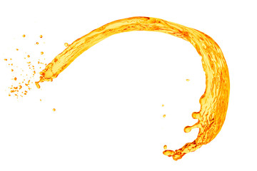 orange juice splash