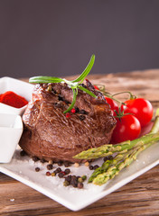 Fresh steak