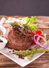 Fresh steak