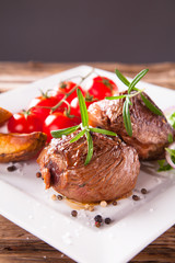 Fresh steak