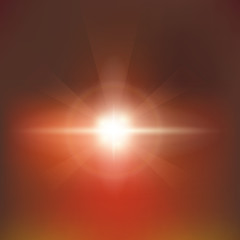 Obraz premium red background with light flare special effect 