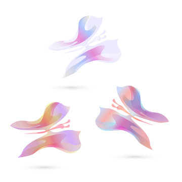 abstract butterfly for design