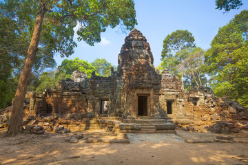 Fototapeta na wymiar Ta Som, Angkor Wat w Siem Reap, Kambodża