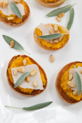 Butternut-Sage Crostini