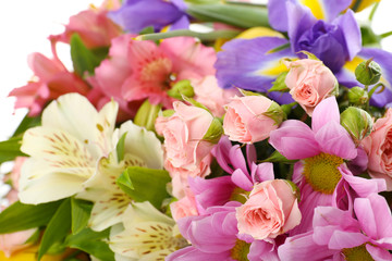 Beautiful flowers close up