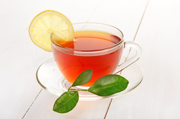 Tea with lemon