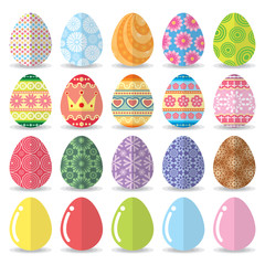 Easter eggs set