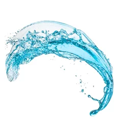 Cercles muraux Eau éclaboussure d& 39 eau turquoise