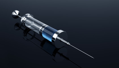 Glass syringe