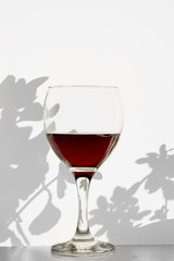 Glassof red wine