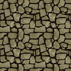 Stoned seamless pattern texture