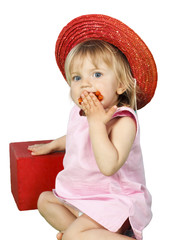 emotional little girl