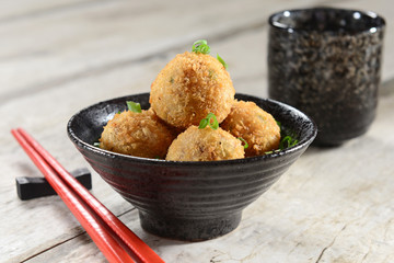 Salmon balls